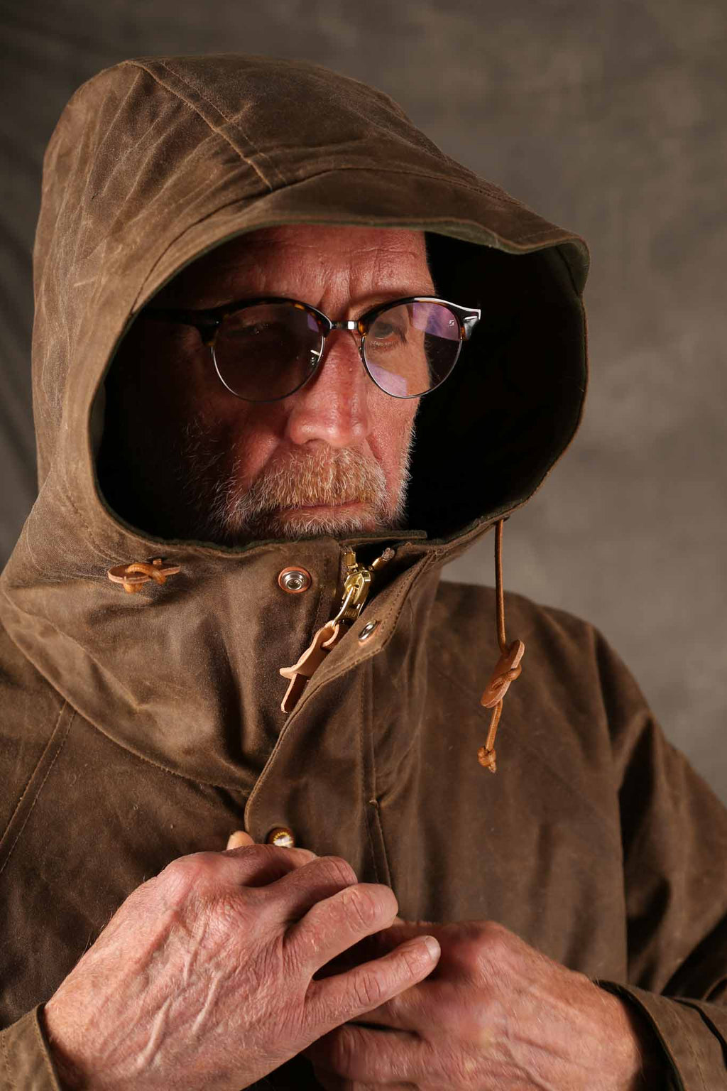 MANIFATTURA CECCARELLI - New  Mountain Parka 7079-WX  Dark Tan
