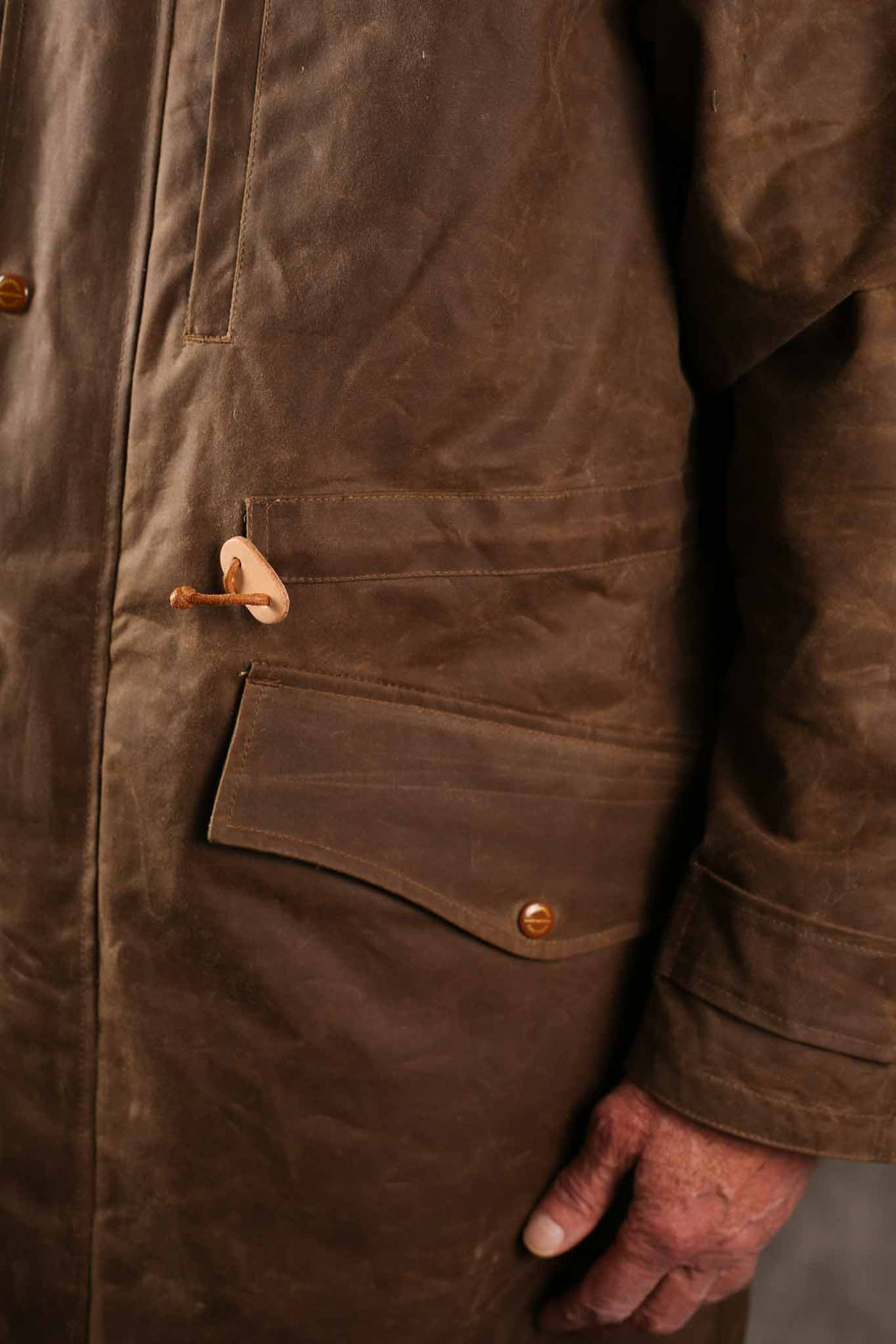 MANIFATTURA CECCARELLI - New  Mountain Parka 7079-WX  Dark Tan