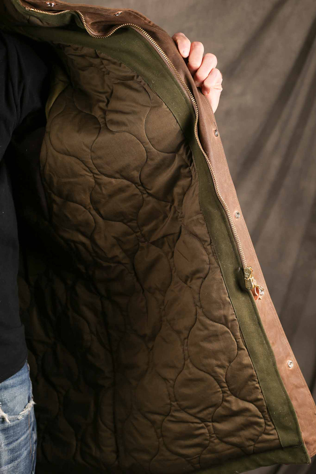 MANIFATTURA CECCARELLI - New  Mountain Parka 7079-WX  Dark Tan