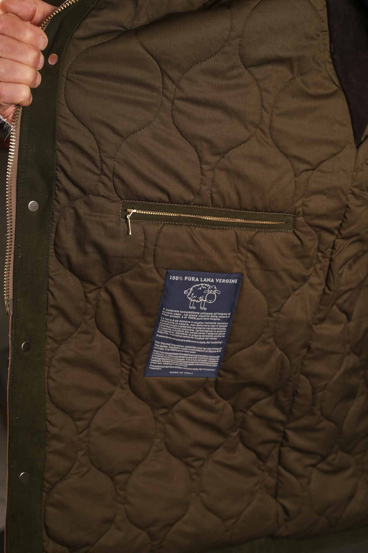 MANIFATTURA CECCARELLI - New  Mountain Parka 7079-WX  Dark Tan