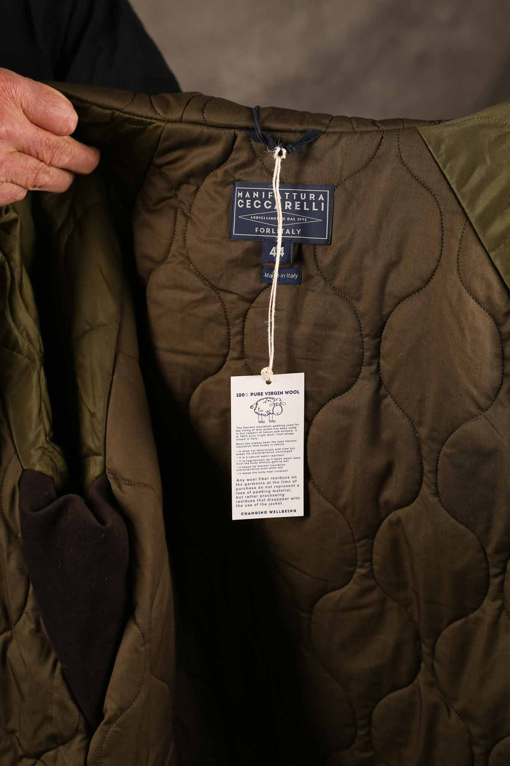 MANIFATTURA CECCARELLI - New  Mountain Parka 7079-WX  Dark Tan