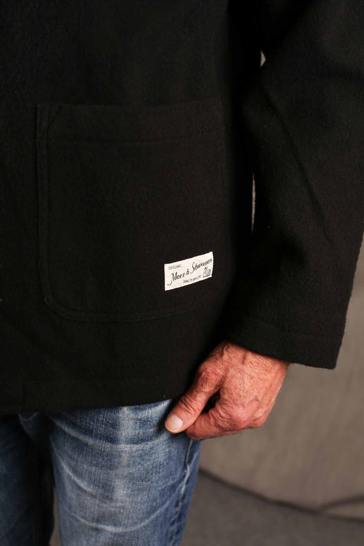 Merz b. Schwanen JKT05WO Worker's Burel Wool Jacket