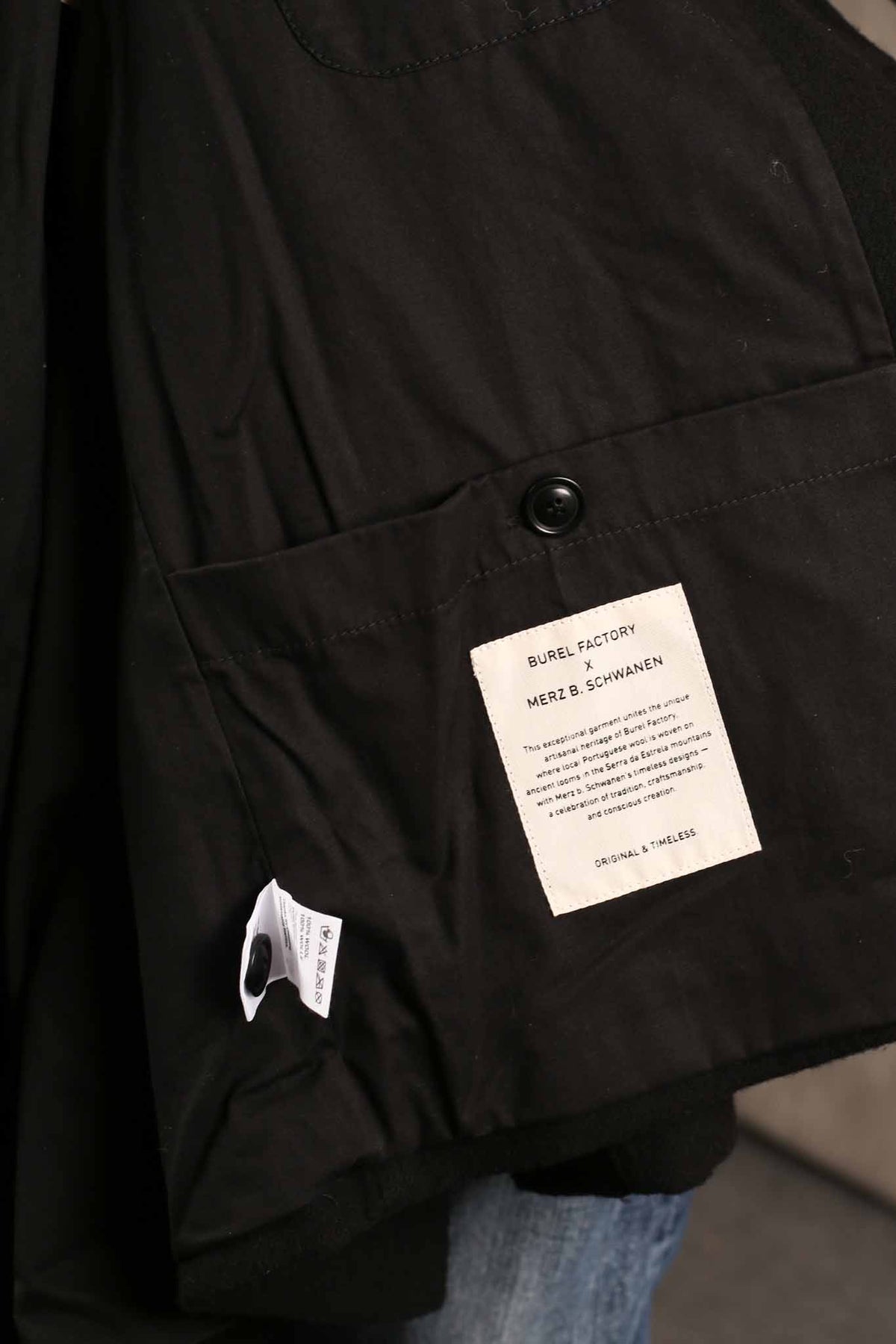 Merz b. Schwanen JKT05WO Worker's Burel Wool Jacket