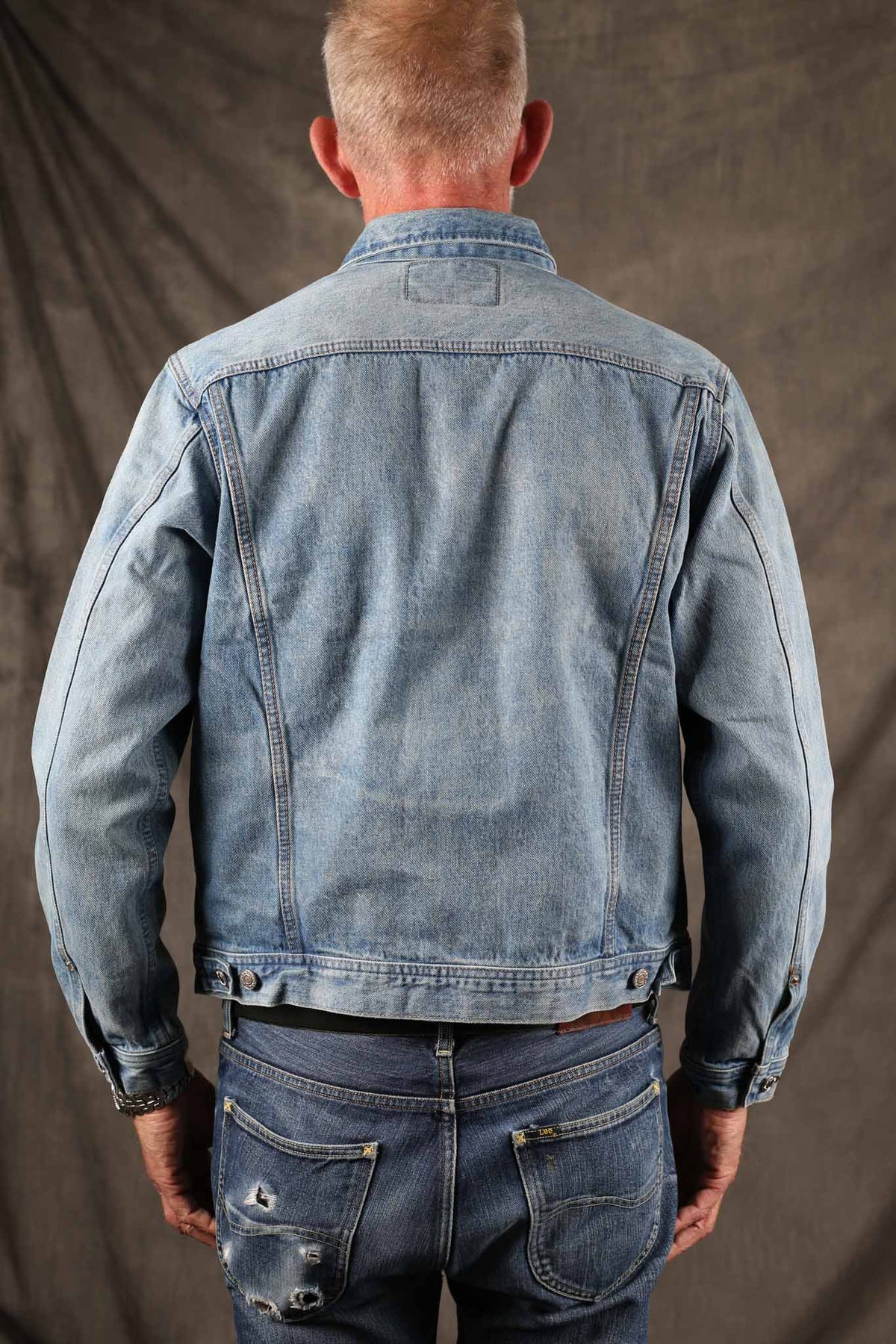 Edwin Made in Japan 13.5oz Denim Jacket Blue-Light Used