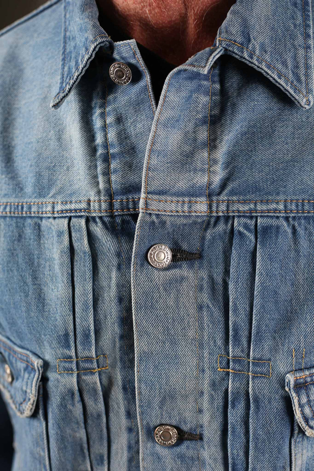 Edwin Made in Japan 13.5oz Denim Jacket Blue-Light Used