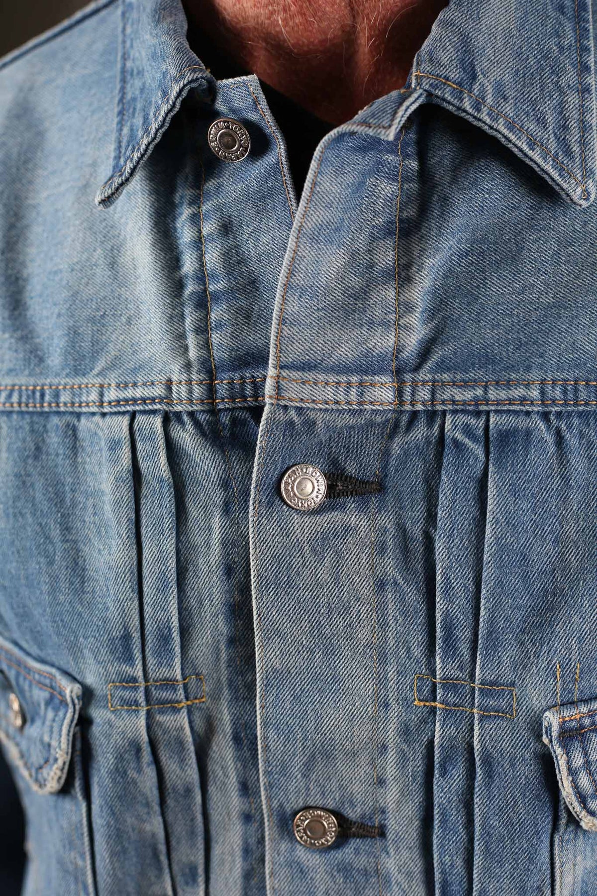 Edwin Made in Japan 13.5oz Denim Jacket Blue-Light Used