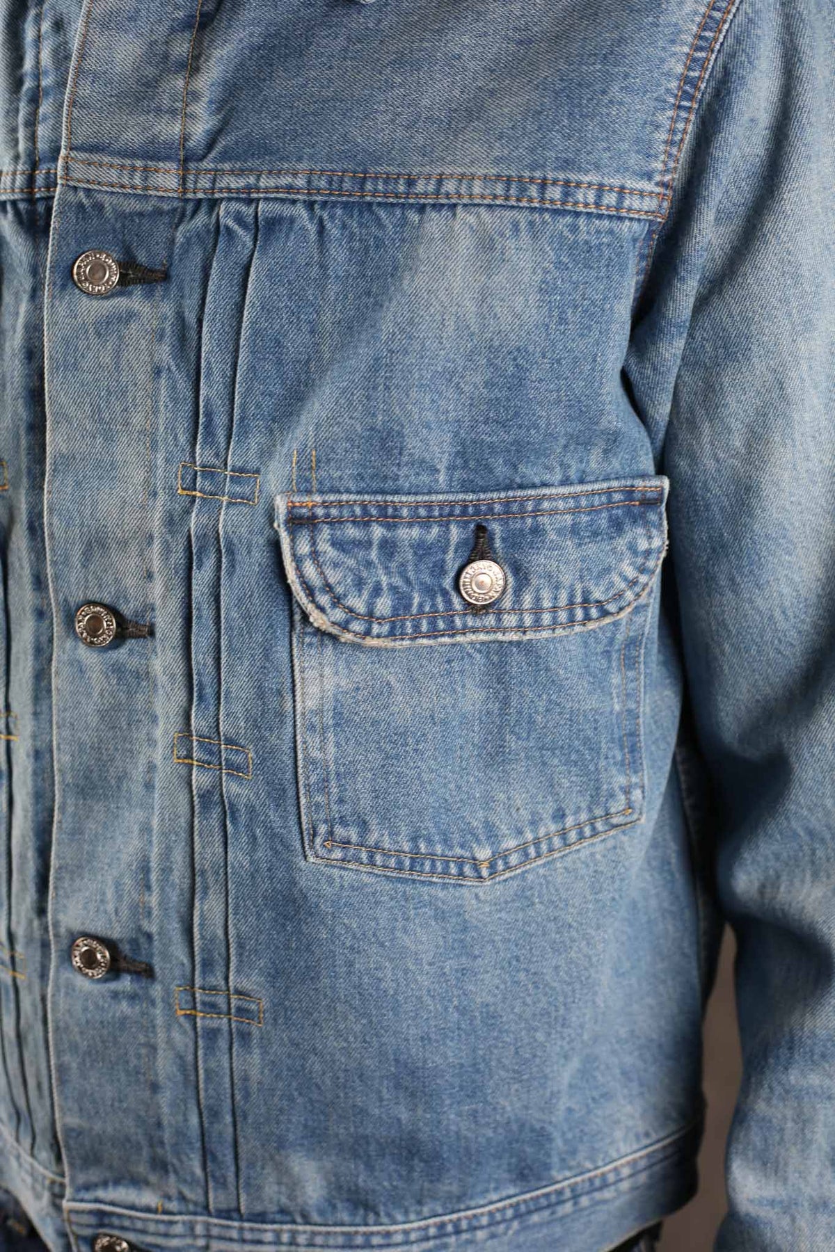 Edwin Made in Japan 13.5oz Denim Jacket Blue-Light Used