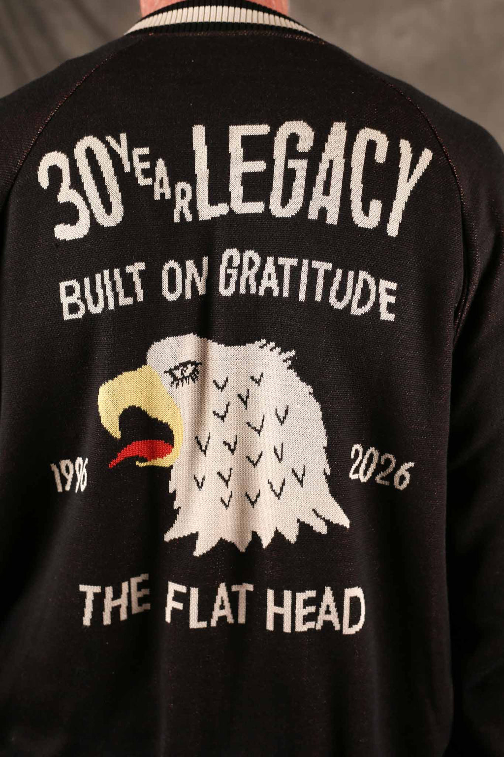THE FLAT HEAD - FN-KT-S001 SILK KNIT JACKET