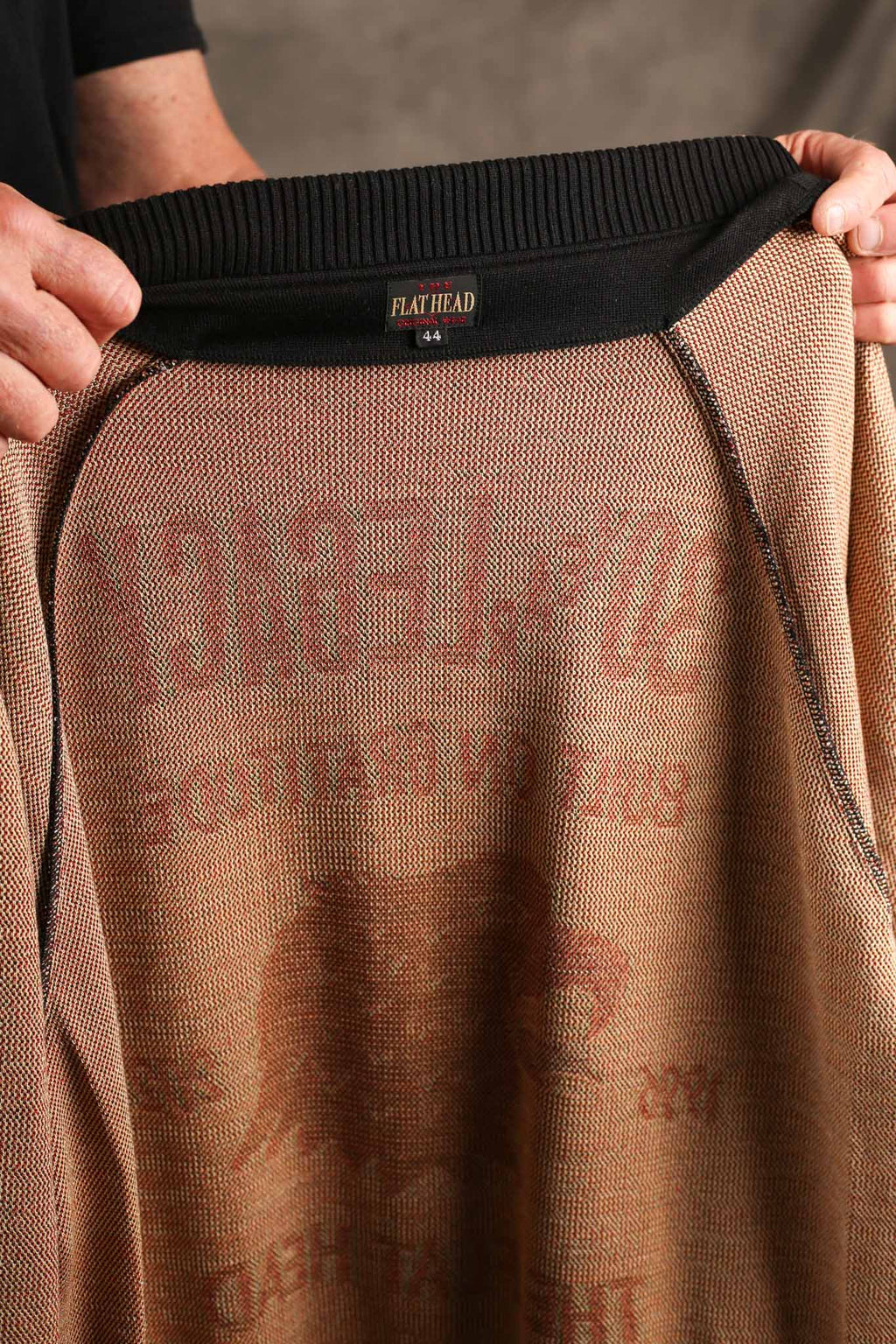 THE FLAT HEAD - FN-KT-S001 SILK KNIT JACKET