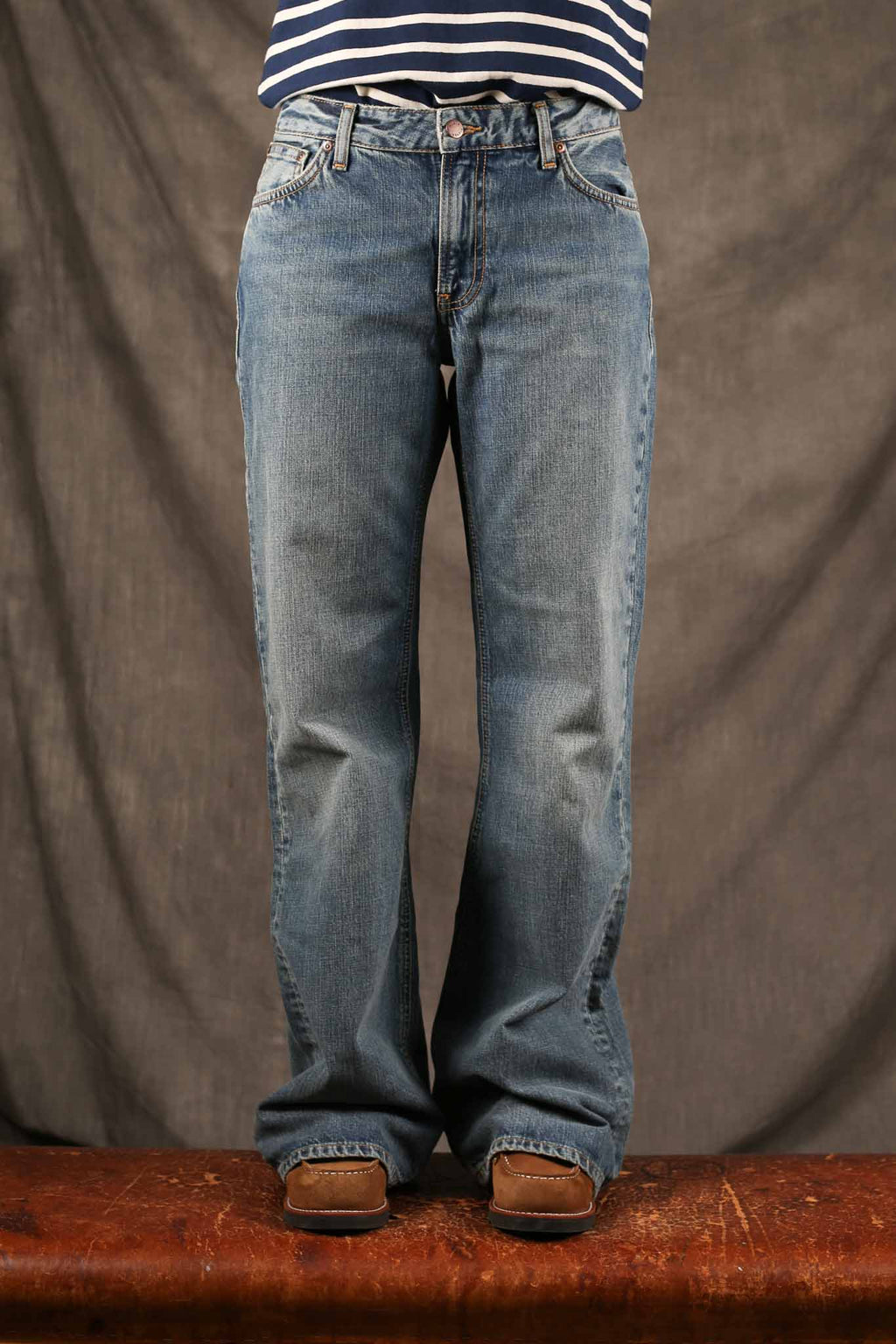 NUDIE JEANS - Womens Dusty Dee Streaky Wash