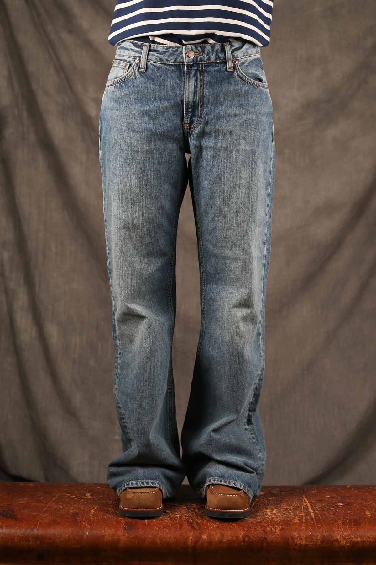 NUDIE JEANS - Womens Dusty Dee Streaky Wash