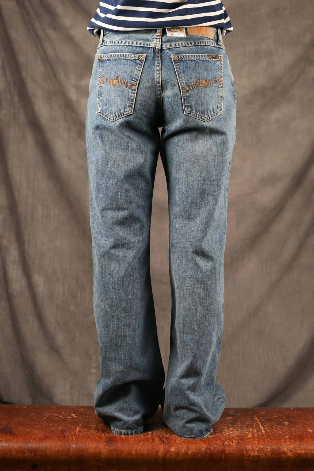 NUDIE JEANS - Womens Dusty Dee Streaky Wash