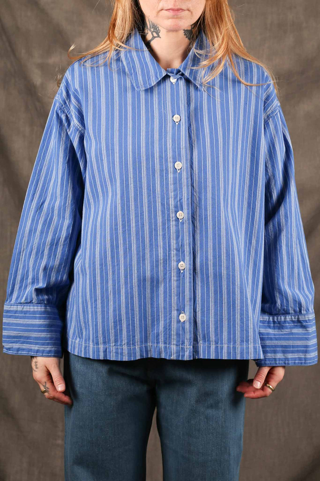 NUDIE JEANS - Jutta Shirt Striped