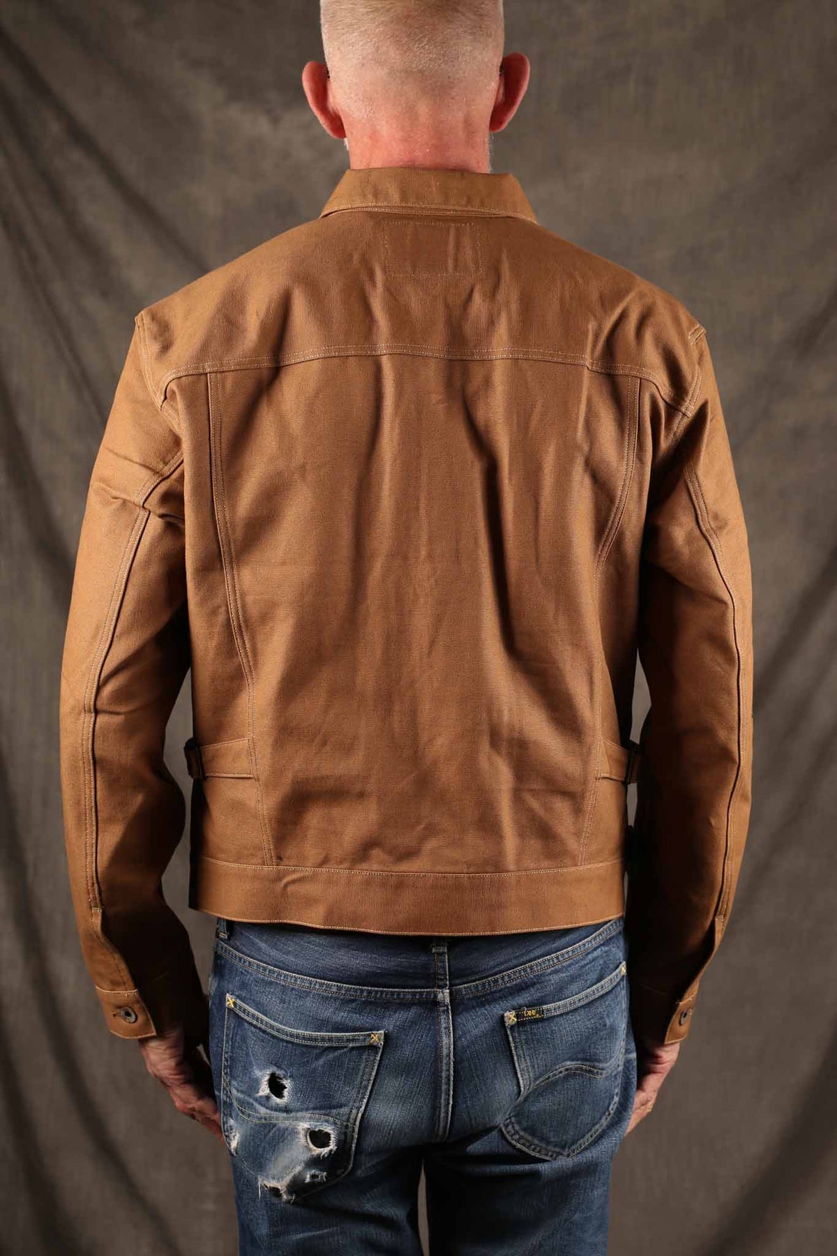 Stevenson Overall Co. Ranchclad - 202 Pleated Jacket Brown Duck Canvas