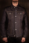 Iron Heart IH-526L 19oz Left-Hand Twill Selvedge Denim Type III Jacket - Indigo
