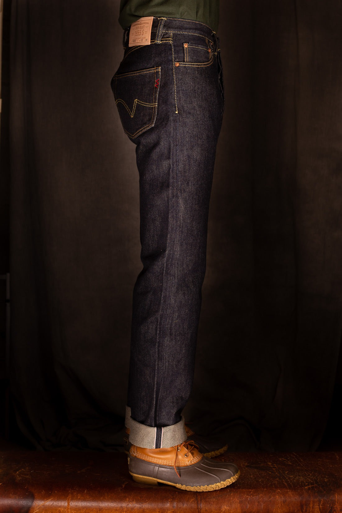 Iron Heart IH-1955S 21oz Selvedge Denim "1955" Straight Cut Jeans - Indigo
