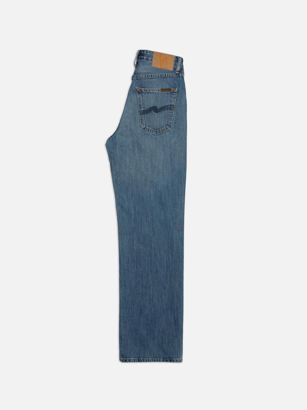 NUDIE JEANS - Womens Clean Eileen Wide/High Clear Skies