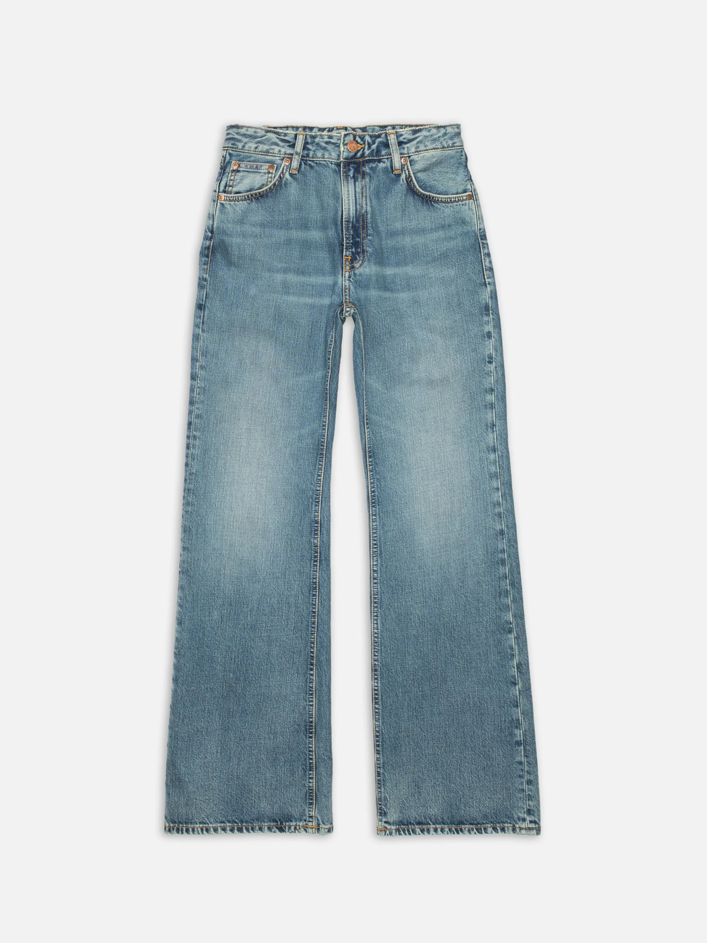 NUDIE JEANS - Womens Dusty Dee Streaky Wash