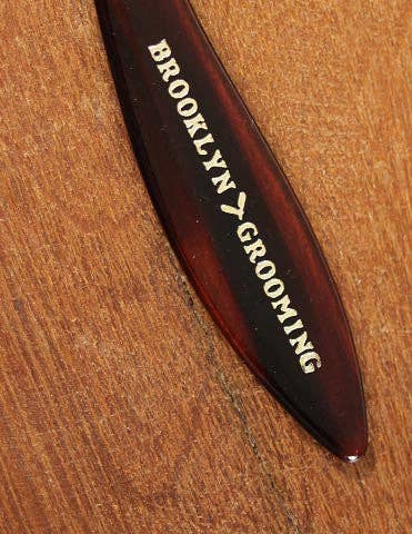 Brooklyn Grooming Men's Handmade Mustache - Beard Comb