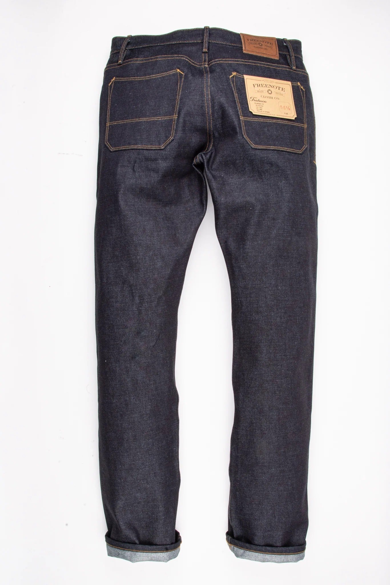 Freenote Cloth Trabuco classic straight 14.50 ounce kaihara denim