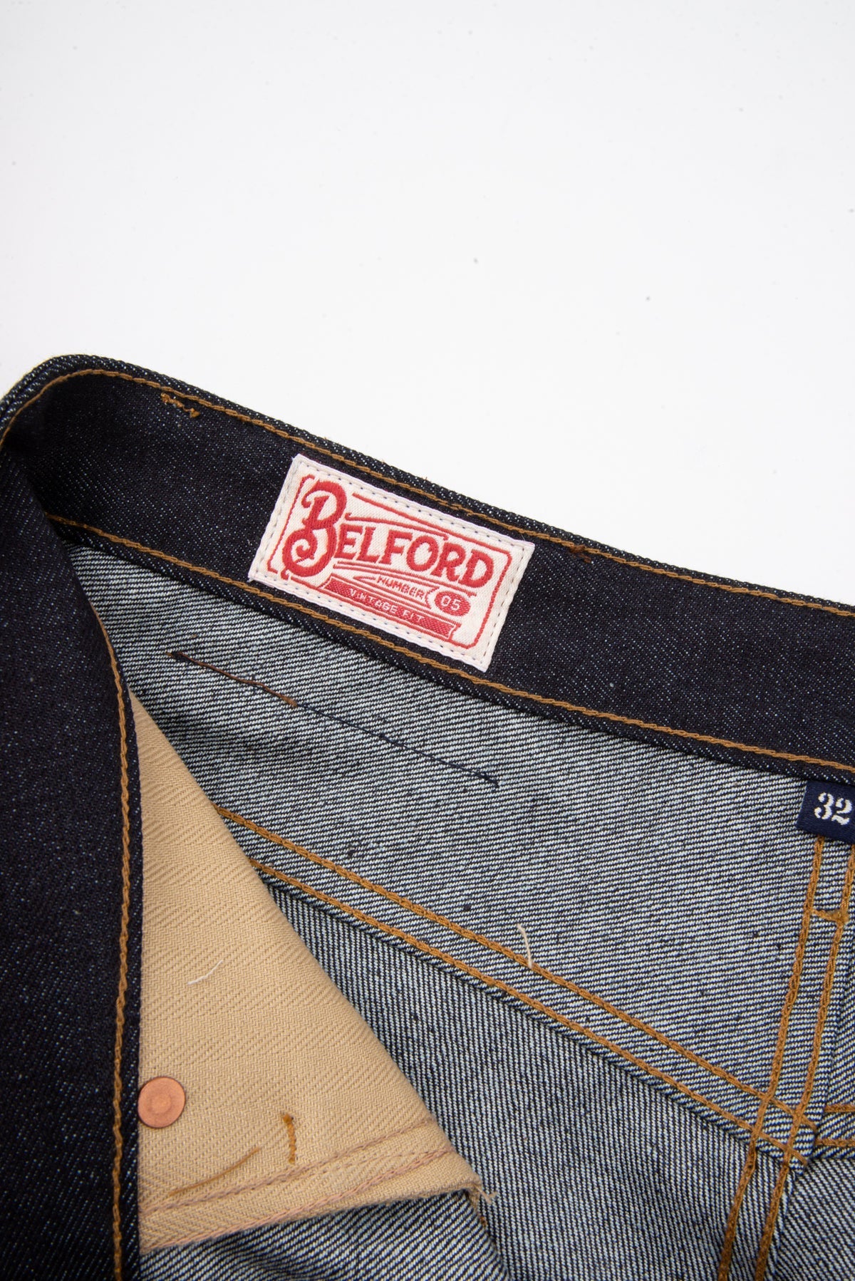 Freenote Cloth - belford straight 14.50 ounce kaihara denim