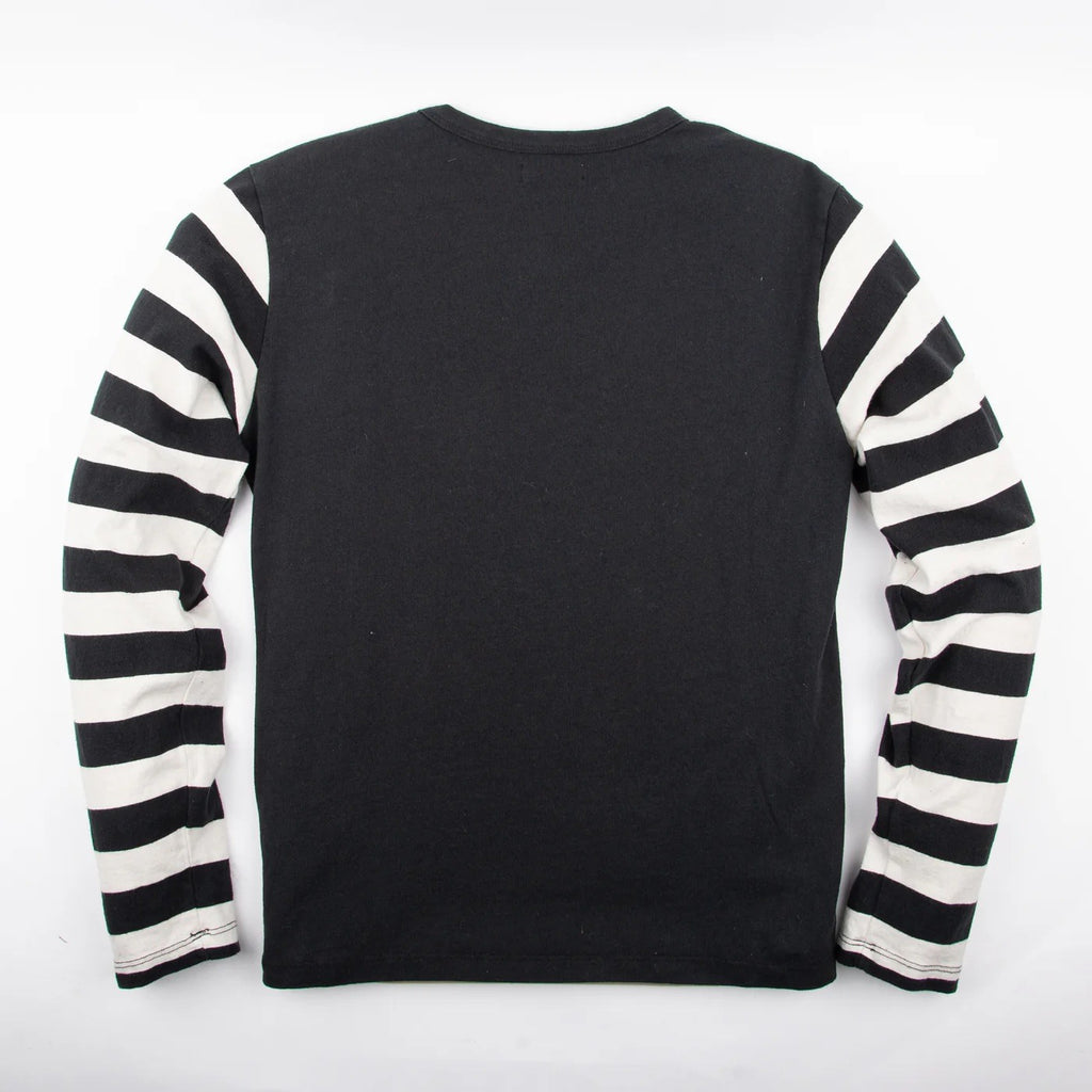 Freenote Cloth - Shifter L/S Tee Black Combo