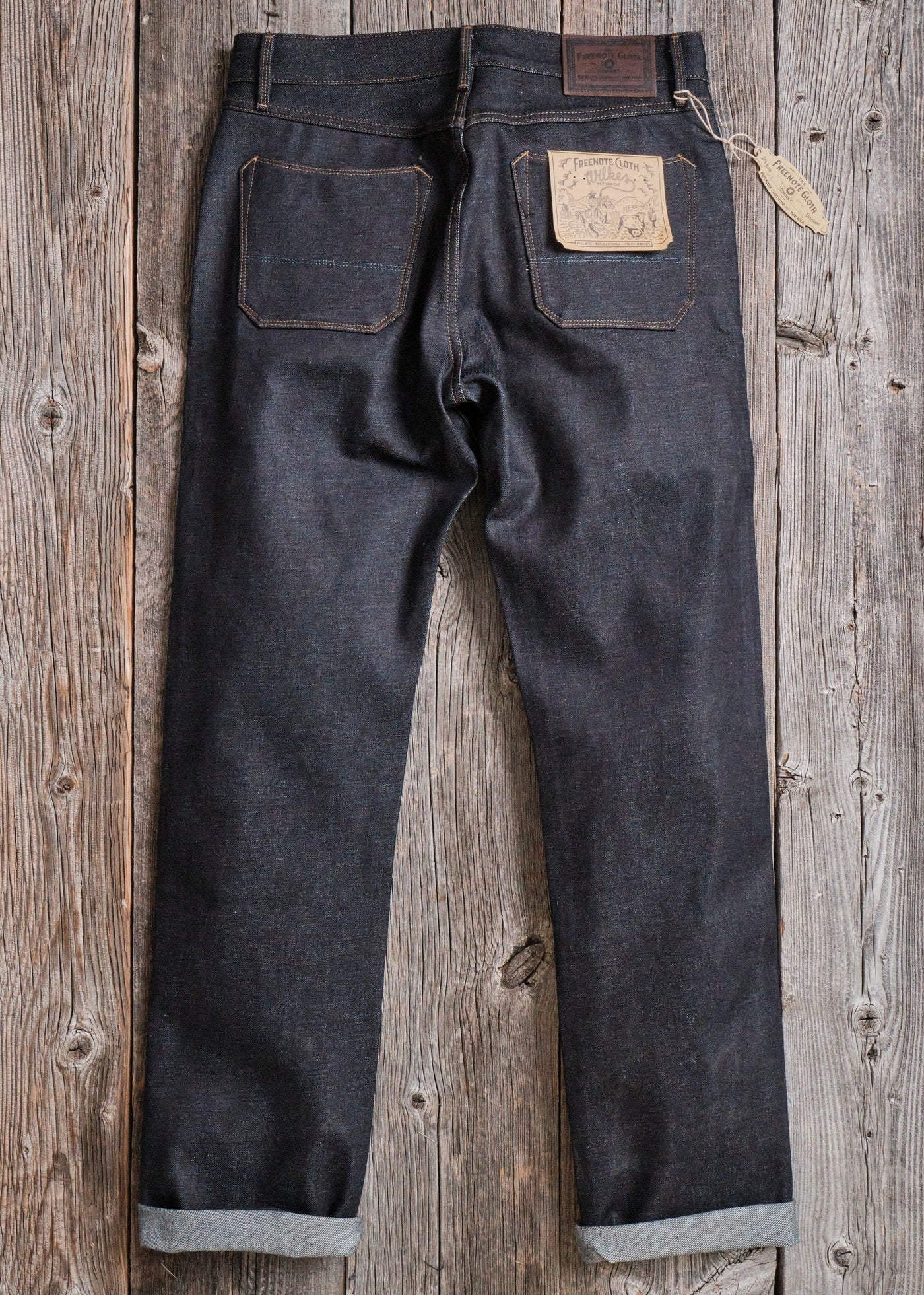 Freenote Cloth - wilkes western 14.50 ounce kaihara denim
