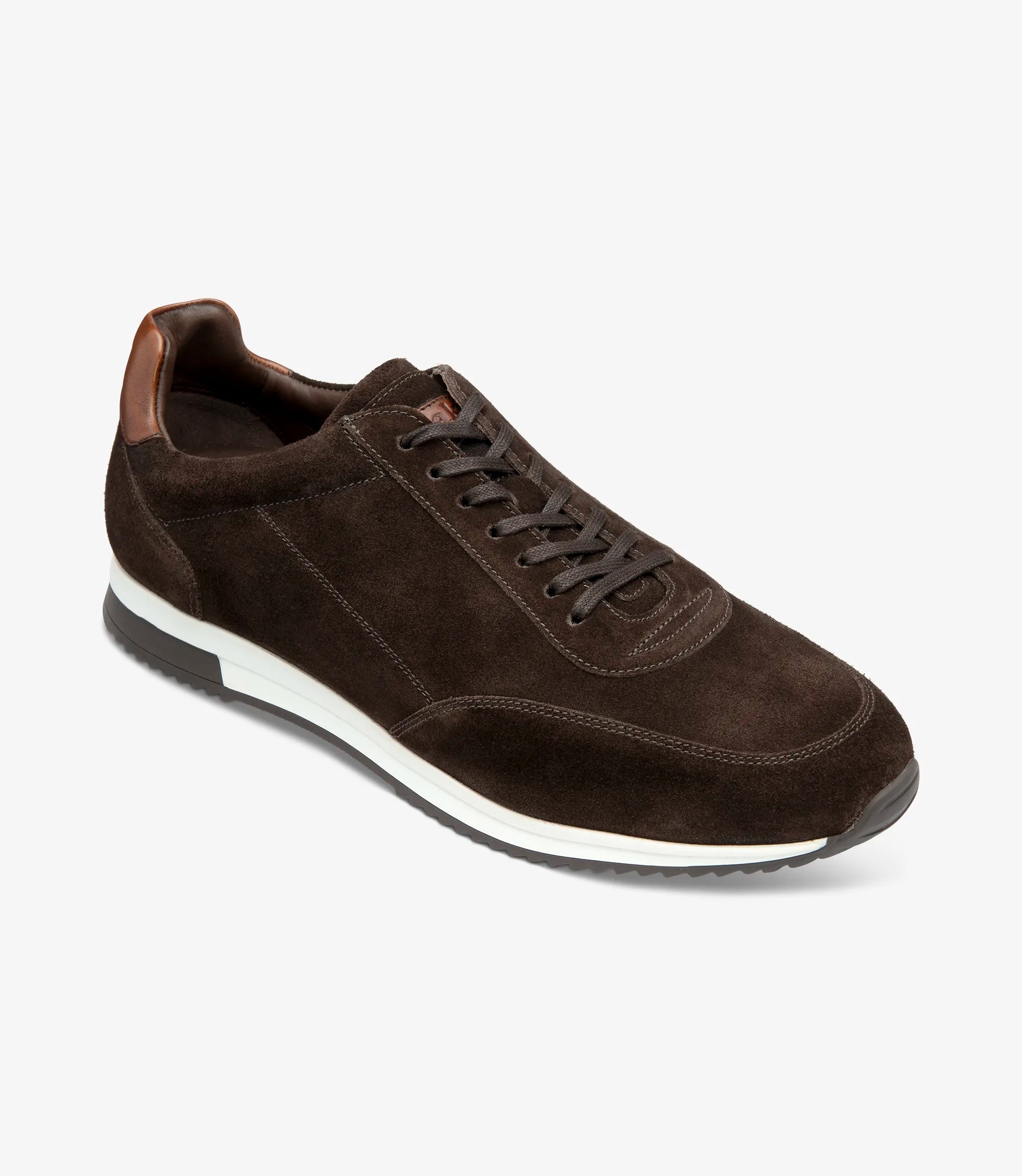Loake Bannister Sneaker Dark Brown Suede