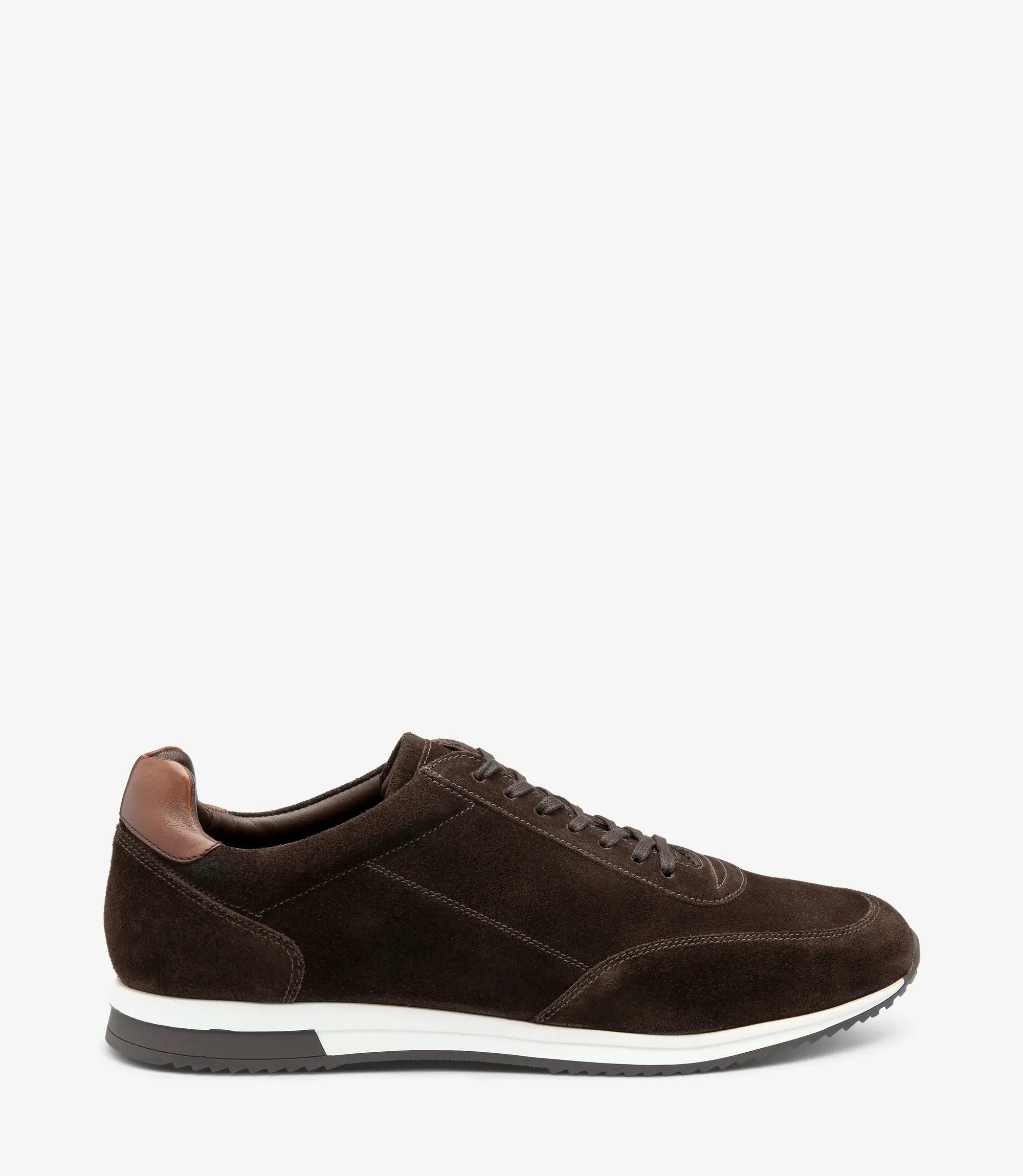 Loake Bannister Sneaker Dark Brown Suede