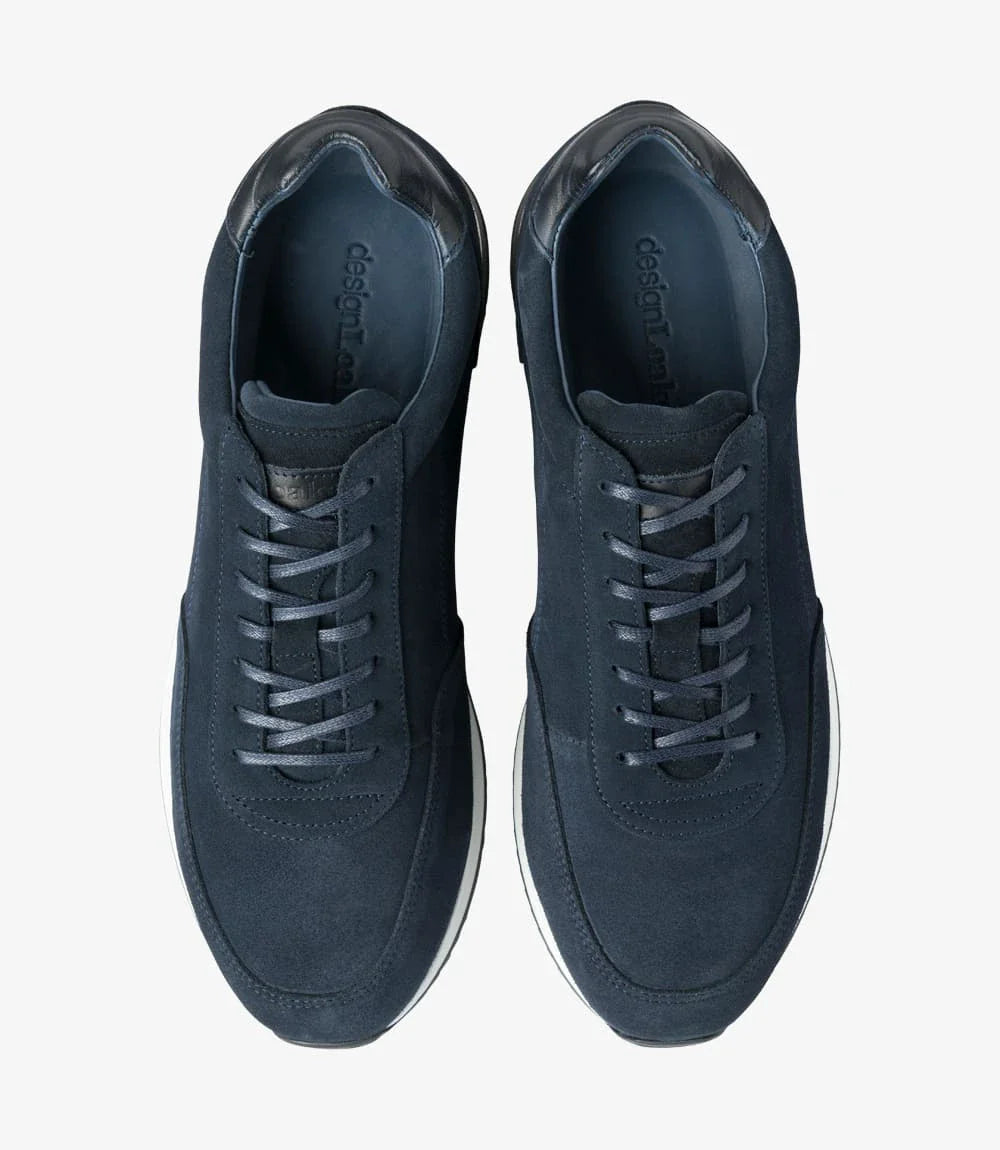 Loake Bannister Sneaker Navy Suede