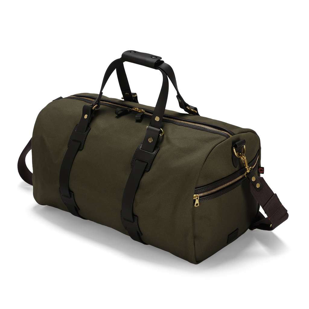 Croots England - BRITISH TWILL DUFFLE HOLDALL MEDIUM- OLIVE- BT01