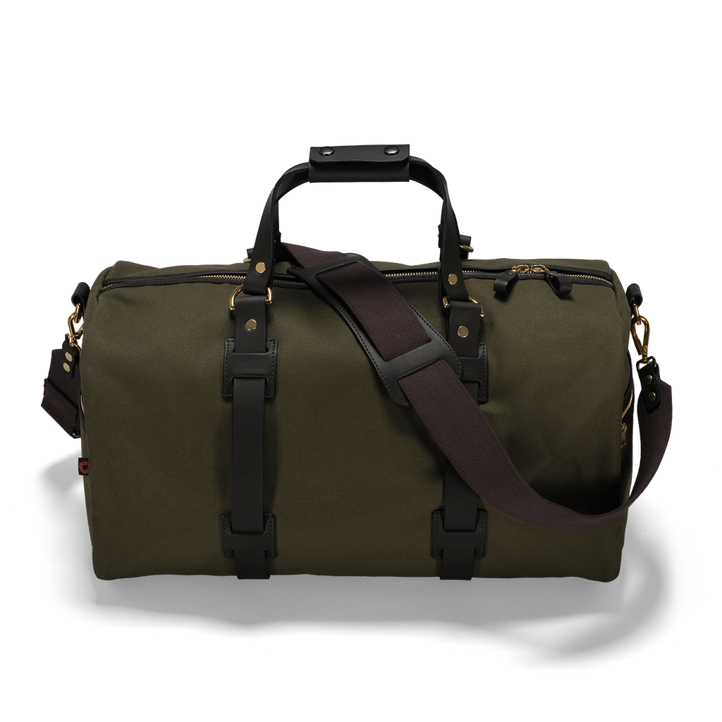 Croots England - BRITISH TWILL DUFFLE HOLDALL MEDIUM- OLIVE- BT01