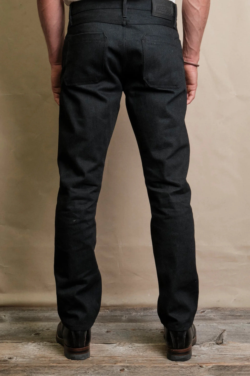 Freenote Cloth - rios Slim Straight raw 14.25 oz black grey japanese denim