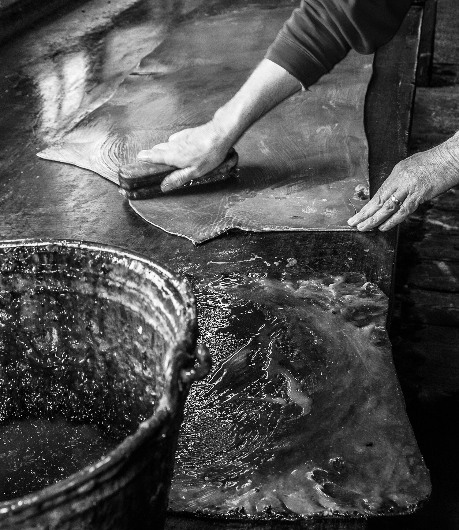 The Rope Thunderbird Belt Black Overdyed