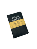 Field Notes PITCH BLACK MEMO BOOK  3-Pack