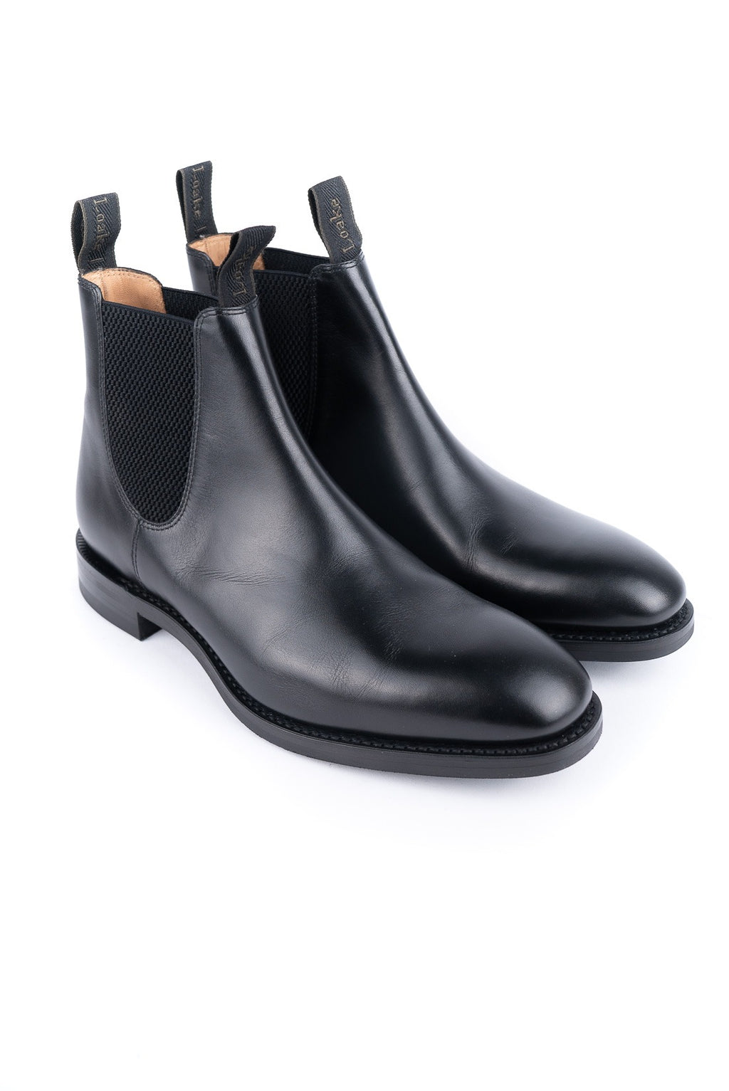 Loake 1880 Chatsworth Black Chelsea Boots