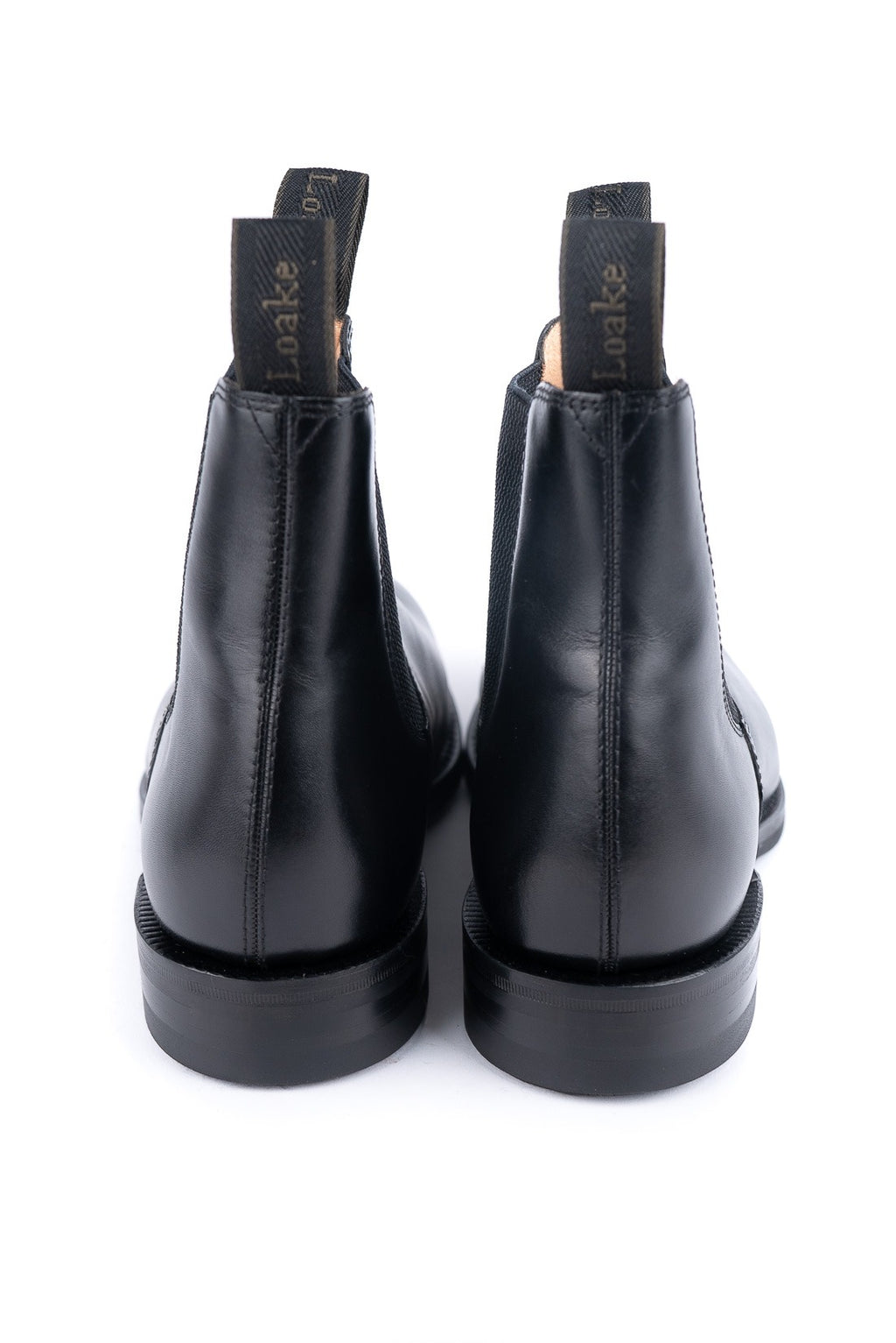 Loake 1880 Chatsworth Black Chelsea Boots