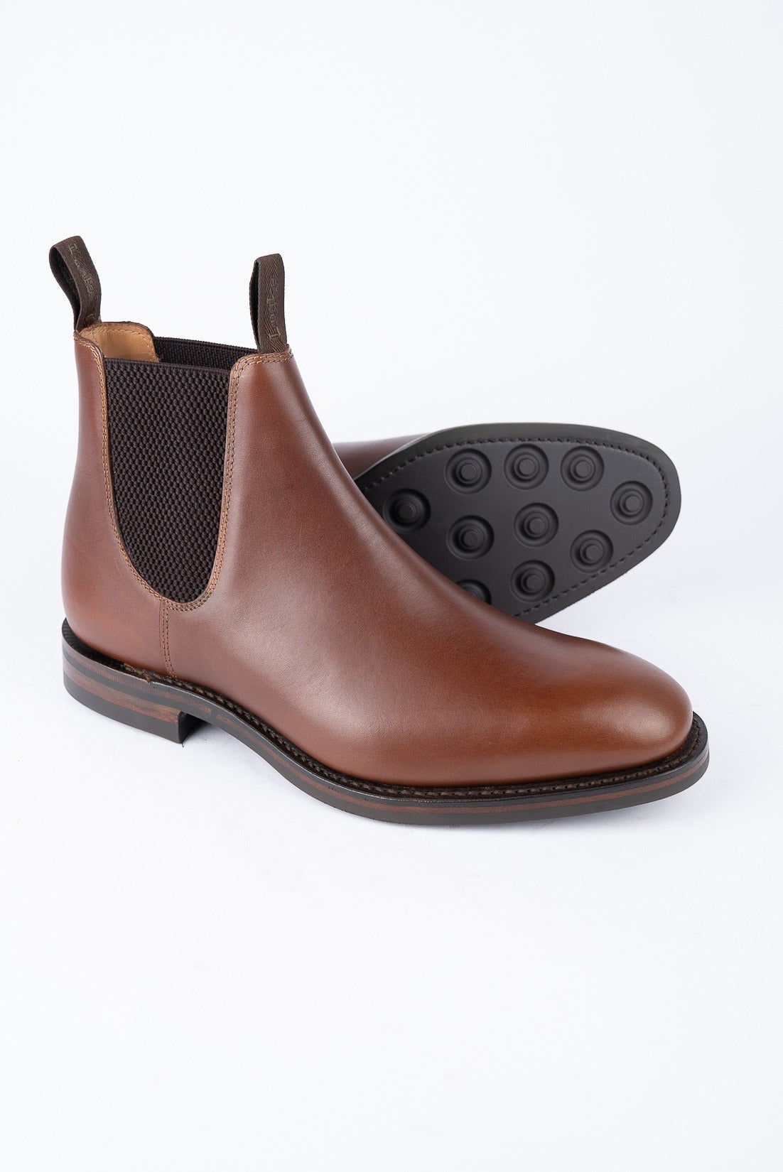 Loake 1880 Chatsworth Brown Chelsea Boots
