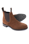 Loake Shoemakers Womens Chatterley Brown Suede Chelsea Boot ( ONLINE ONLY! )