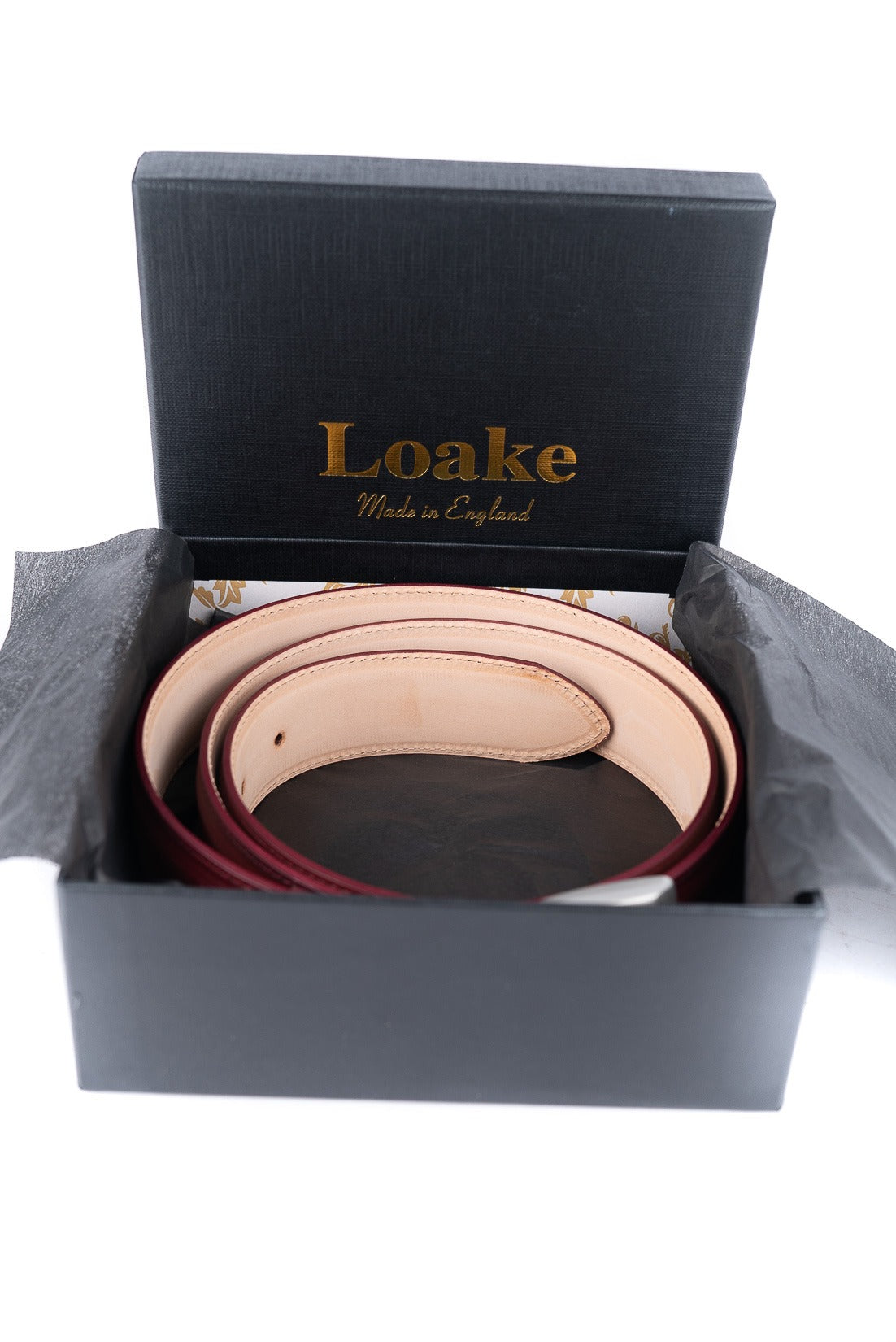 Loake Henry Belt Tan