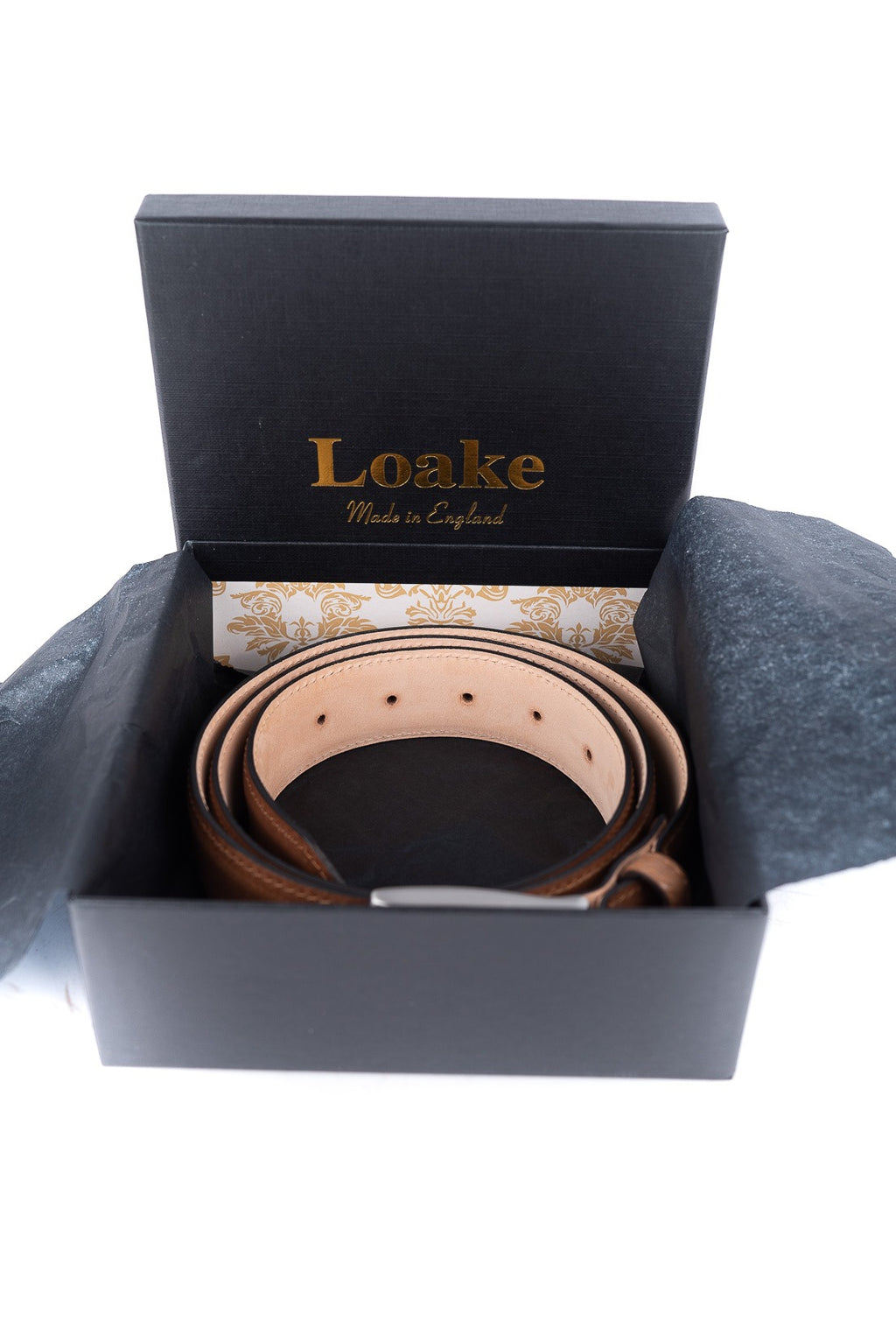 Loake Henry Belt Tan