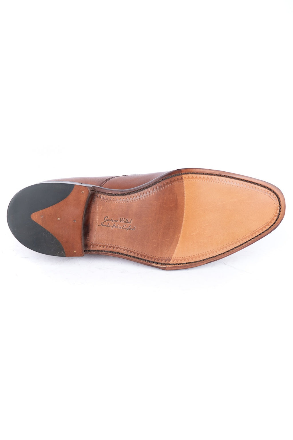 Loake 1880 Aldwych Mahonagy Calf Oxford Leather soles