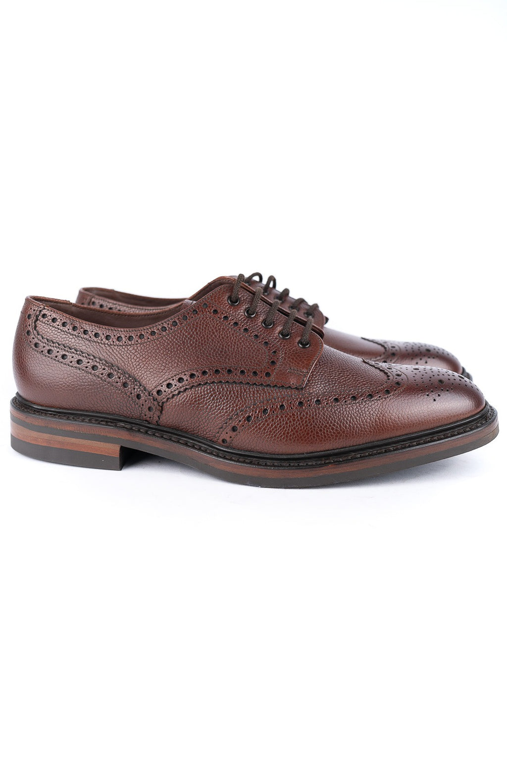 Loake 1880 Badminton Dark Brown Heavy Country Brogue
