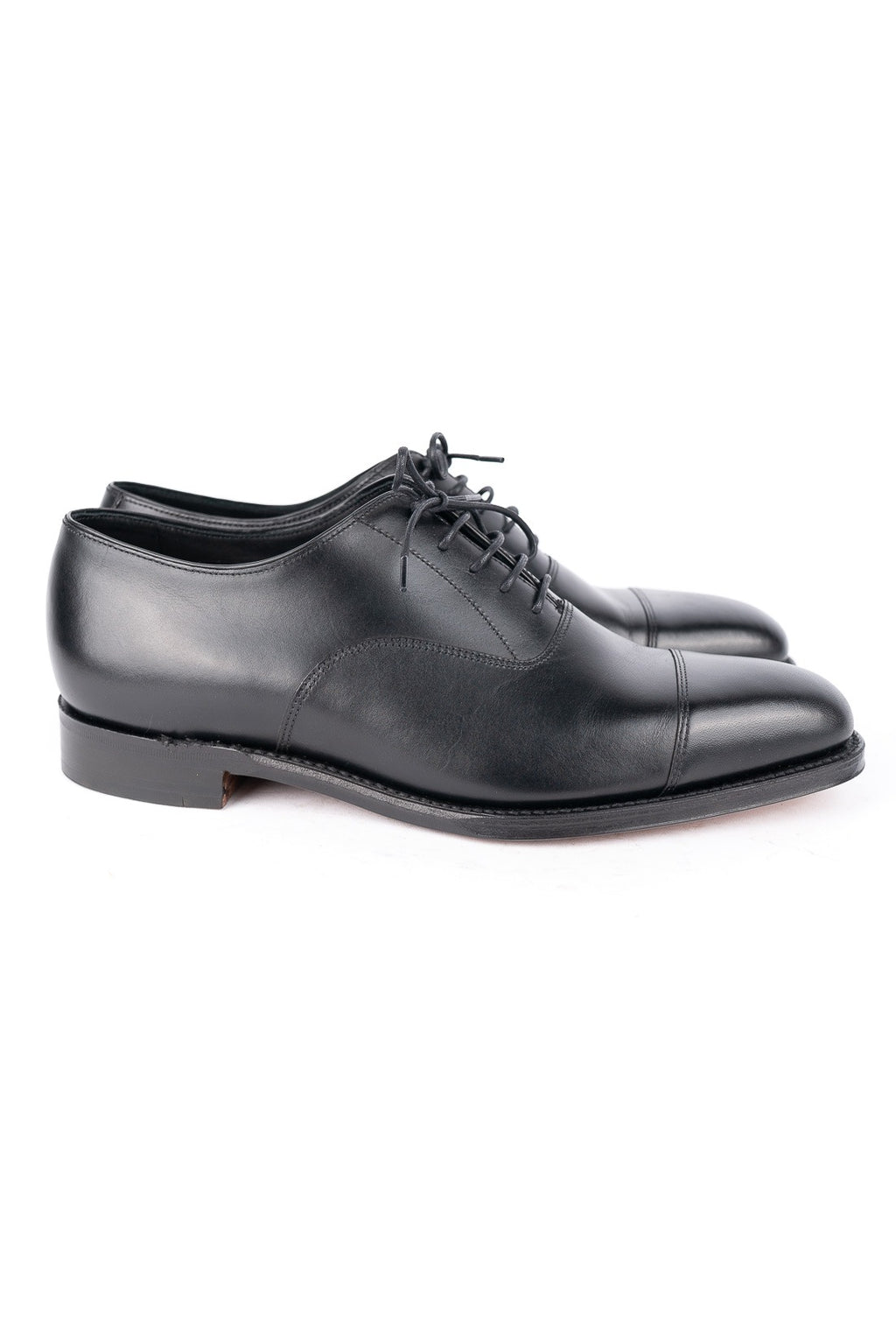 Loake 1880 Aldwych Black Calf Oxford Leather Soles