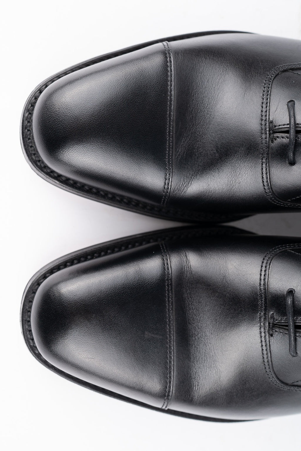 Loake 1880 Aldwych Black Calf Oxford Leather Soles