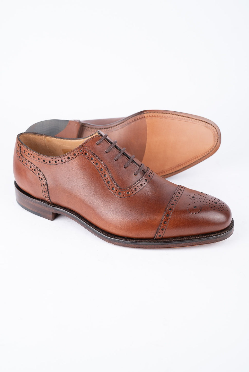 Loake 1880 Strand Mahonagy Semi-Brogue