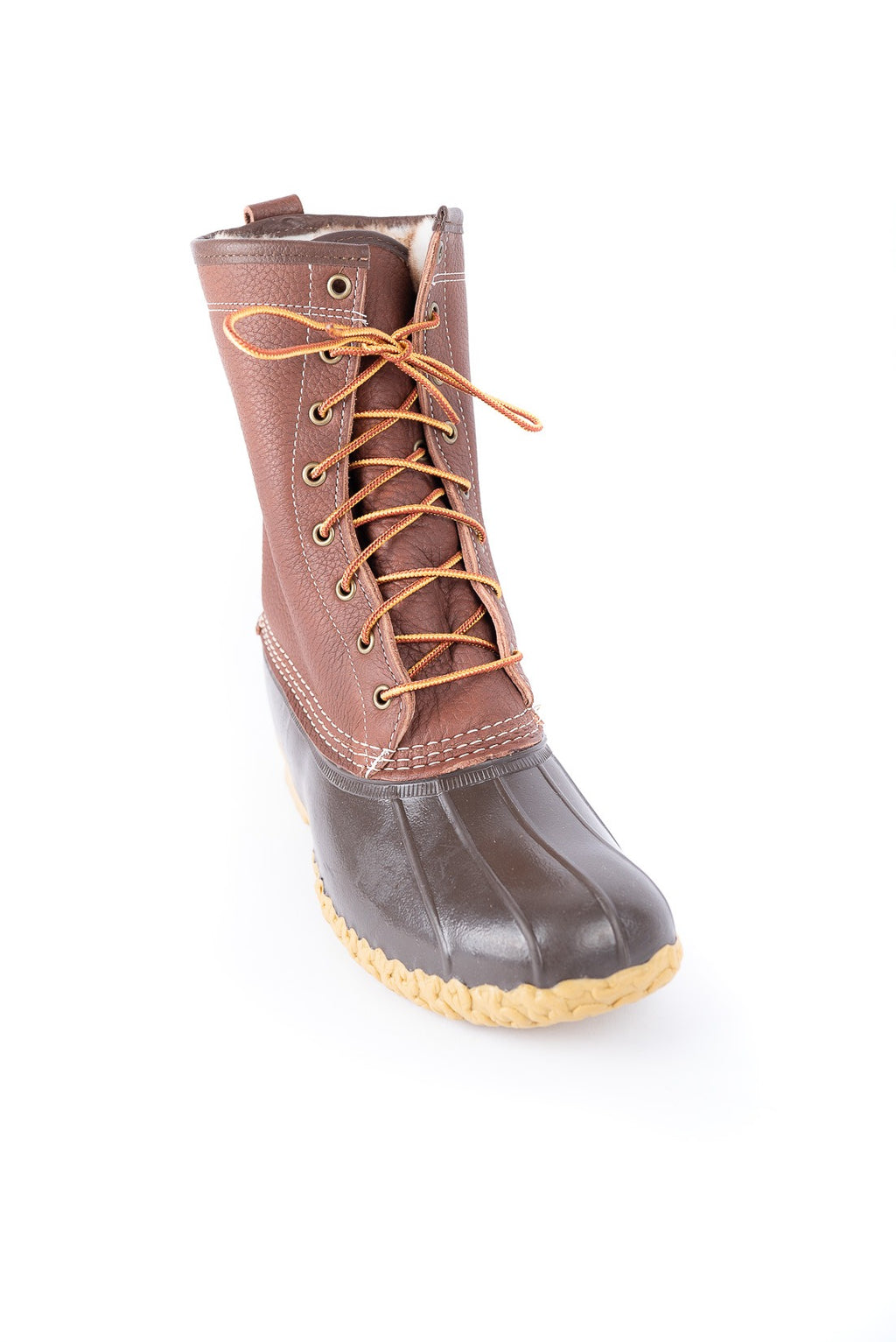 LL.Bean Shearling Boot 10" Maple/Brown ( ONLINE ONLY! )