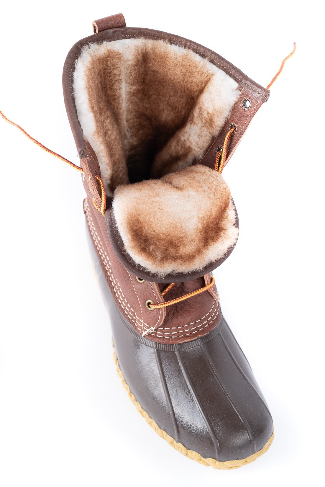 LL.Bean Shearling Boot 10" Maple/Brown ( ONLINE ONLY! )