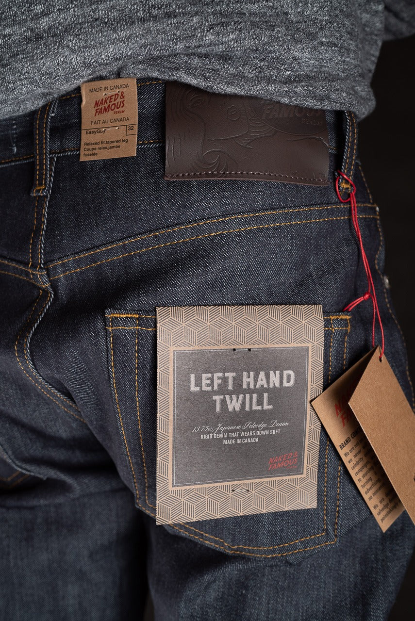 Naked and Famous Easy Guy 13.75oz Left Hand Twill Selvedge