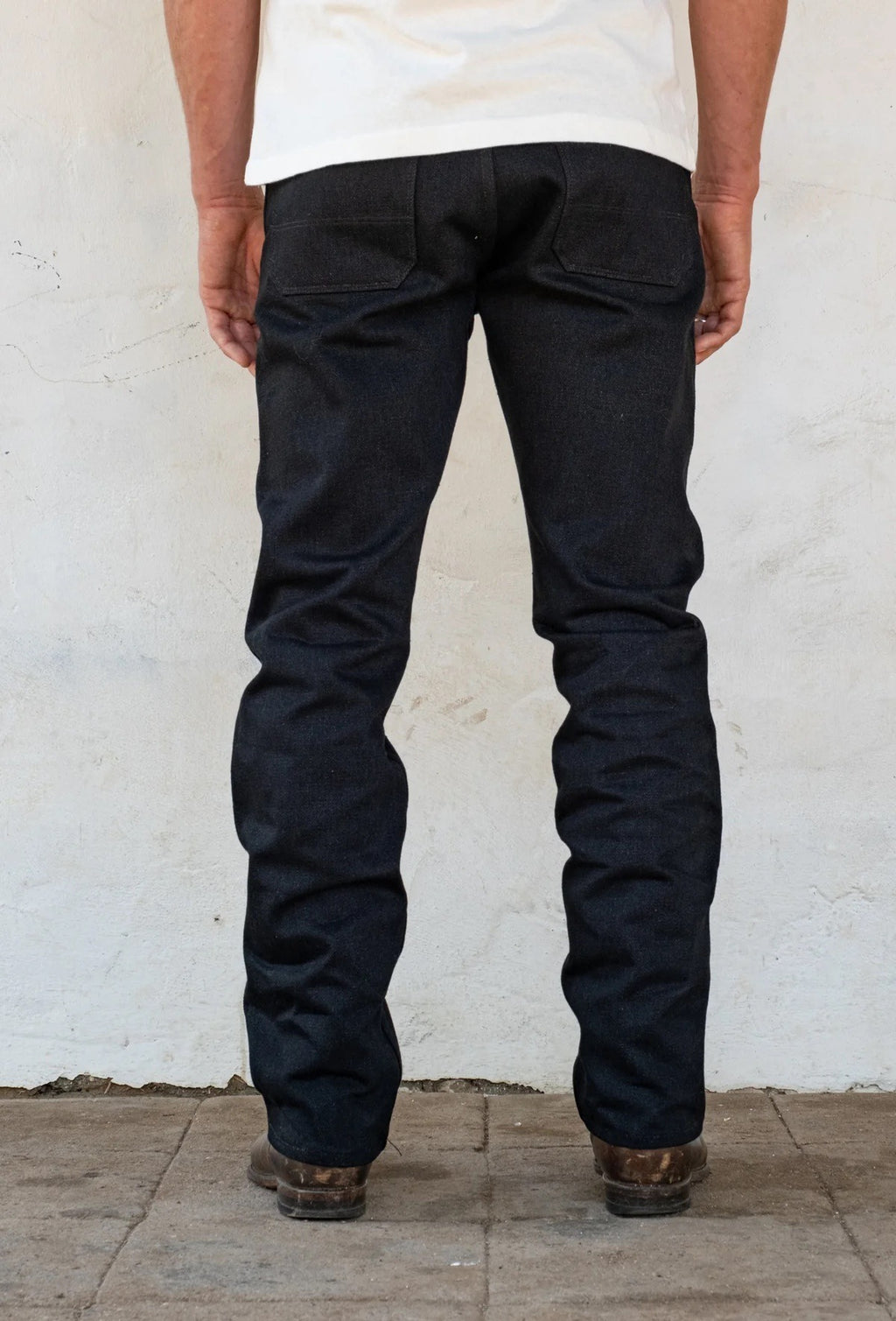Freenote Cloth - wilkes western 17 ounce black denim